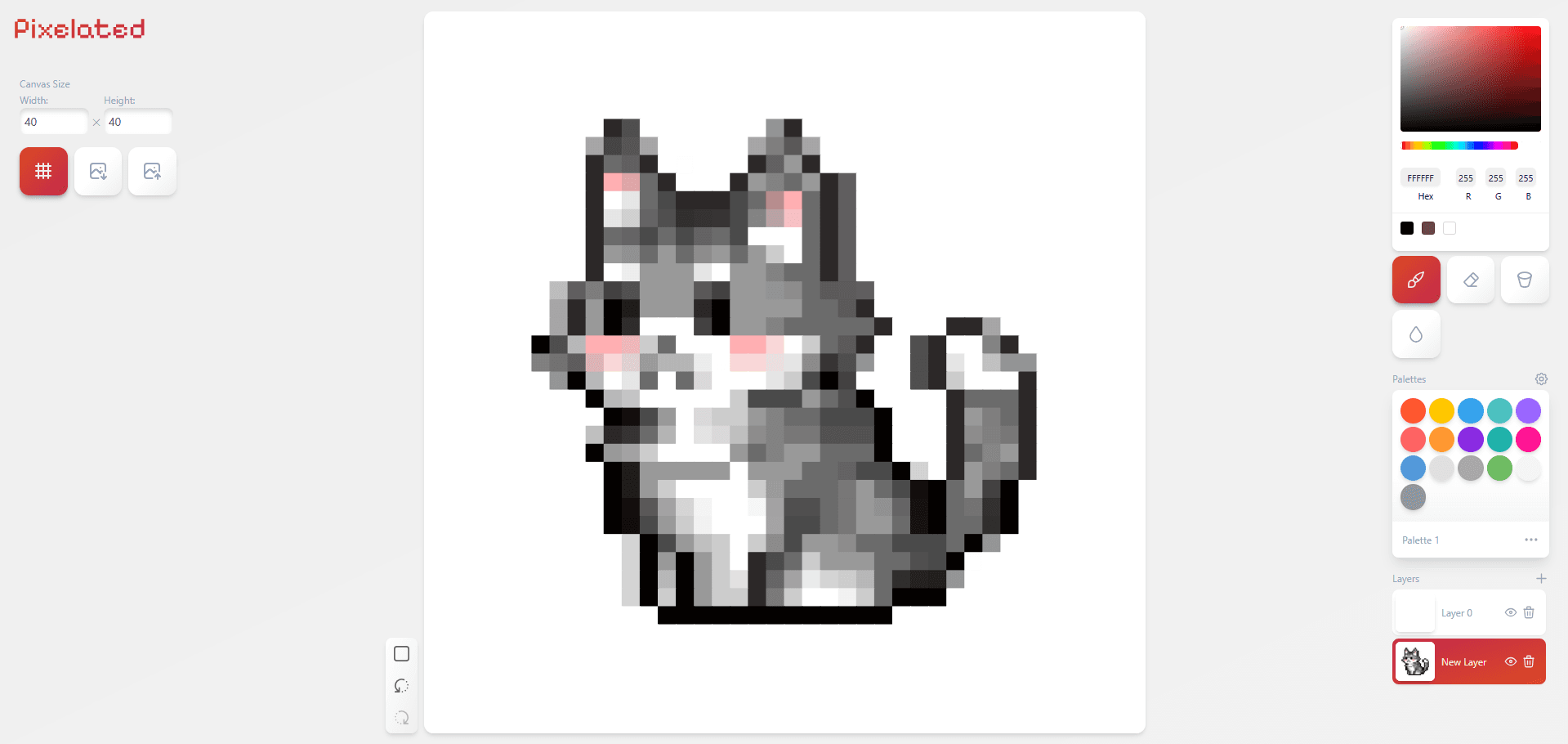 Pixelated: Pixel Editor