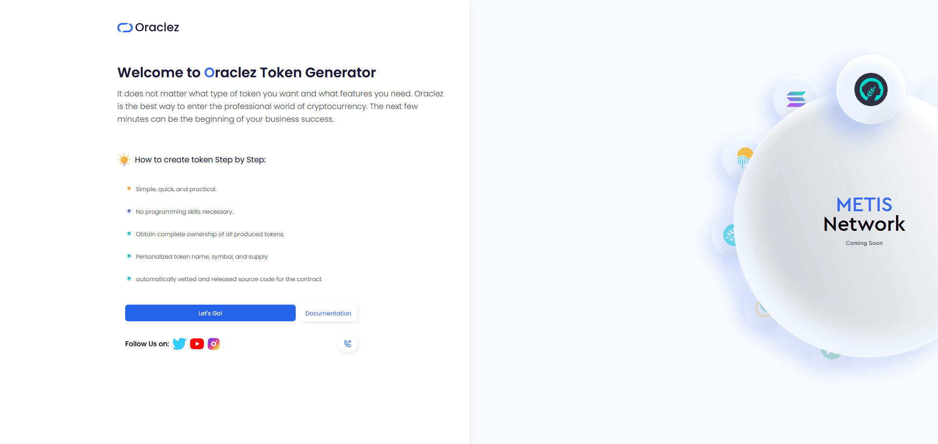 Oraclez: Token Generator
