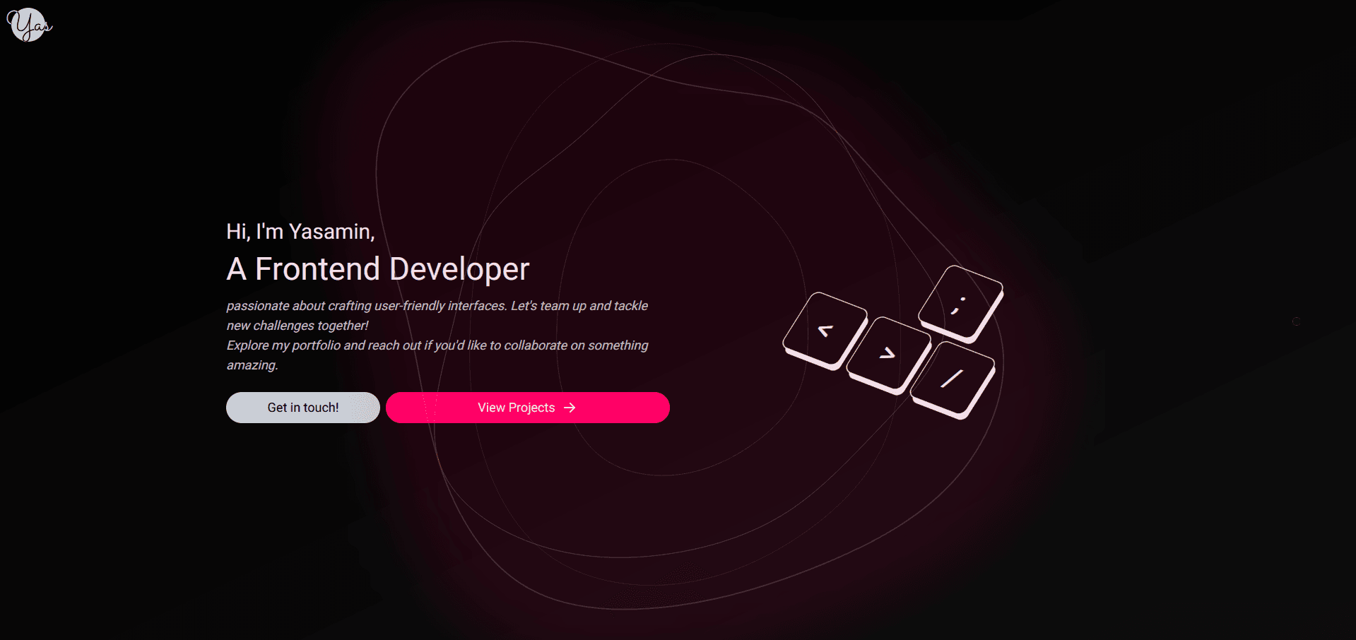 Personal Portfolio Website